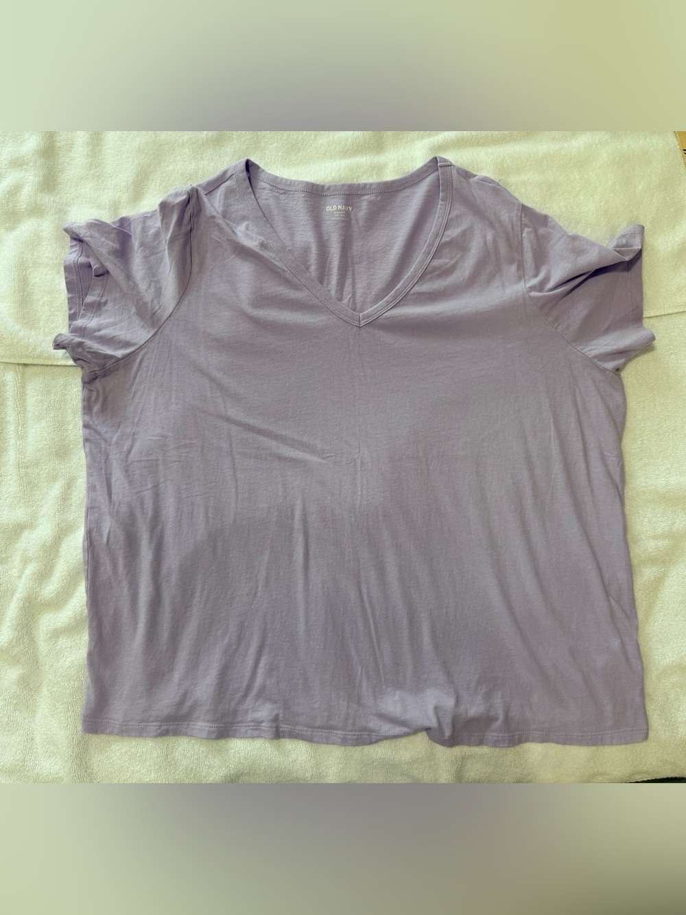 XXL Tall women’s Old Navy Lavender v-neck Everyday Tee